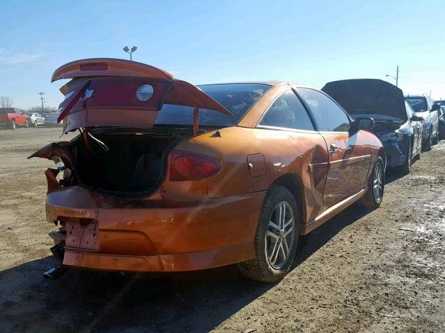 1G1JH12F147167574 - 2004 CHEVROLET CAVALIER L ORANGE photo 4