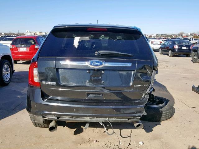 2FMDK3KCXDBC38684 - 2013 FORD EDGE LIMIT BLACK photo 9