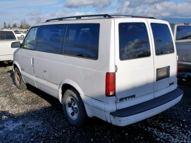 1GKDM19W7XB531122 - 1999 GMC SAFARI XT WHITE photo 3