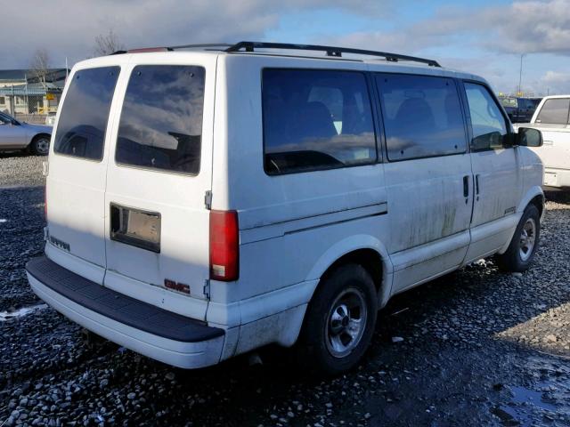 1GKDM19W7XB531122 - 1999 GMC SAFARI XT WHITE photo 4