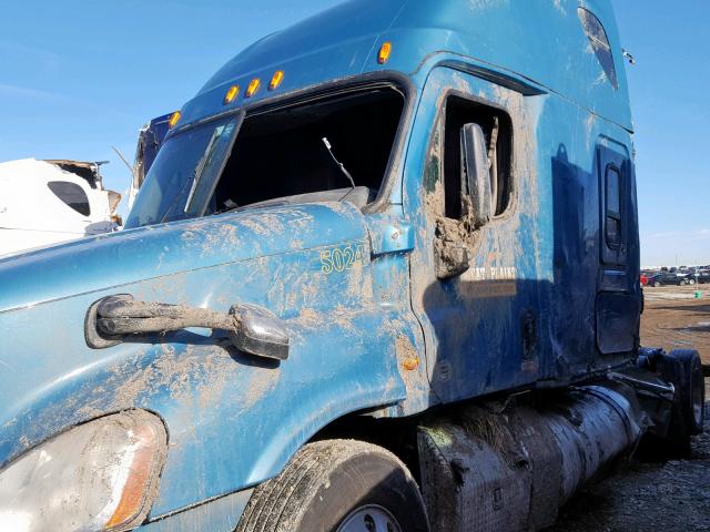 3AKJGLD68FSGC3062 - 2015 FREIGHTLINER CASCADIA 1 BLUE photo 9