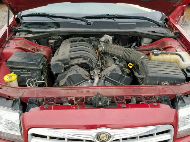 2C3LA43R98H298233 - 2008 CHRYSLER 300 LX MAROON photo 7