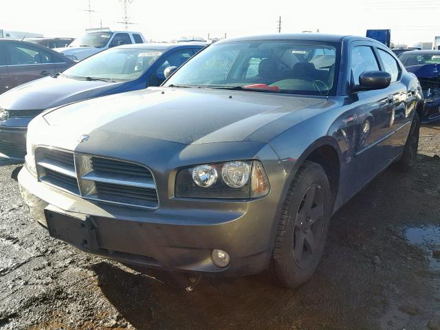 2B3CA3CV9AH227317 - 2010 DODGE CHARGER SX GRAY photo 2