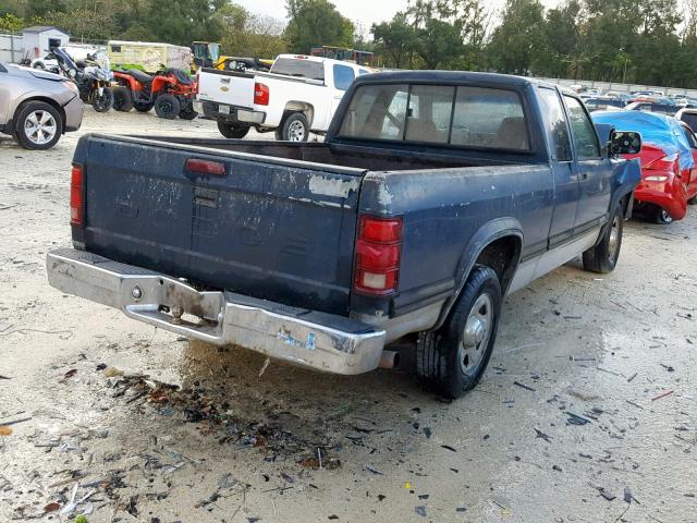 1B7GL23Y5RS602252 - 1994 DODGE DAKOTA GREEN photo 4