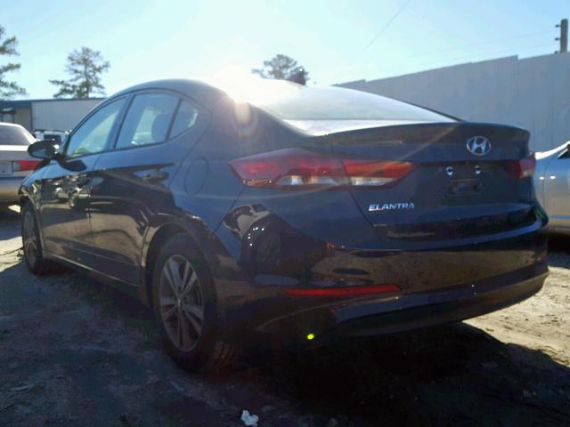 5NPD84LF6JH269755 - 2018 HYUNDAI ELANTRA SE BLACK photo 3