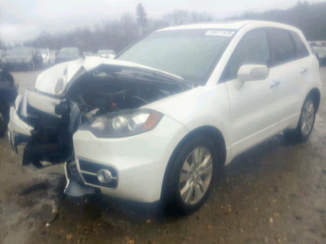 5J8TB1H50CA005048 - 2012 ACURA RDX TECHNO WHITE photo 2