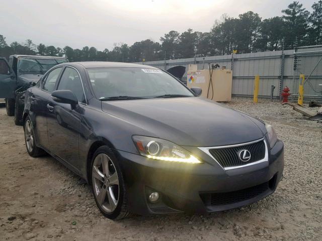 JTHBF5C21B5139799 - 2011 LEXUS IS 250 GRAY photo 1