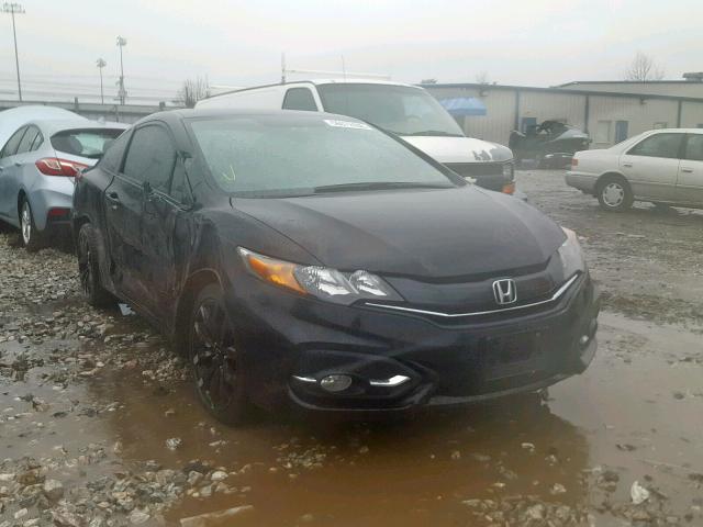 2HGFG3B03EH520525 - 2014 HONDA CIVIC EXL BLACK photo 1