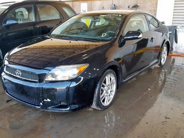 JTKDE167370170286 - 2007 TOYOTA SCION TC შავი ფოტო 2