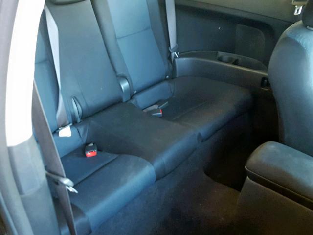 JTKDE167370170286 - 2007 TOYOTA SCION TC შავი ფოტო 6