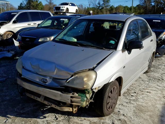 JS2RA41S335169325 - 2003 SUZUKI AERIO S SILVER photo 2