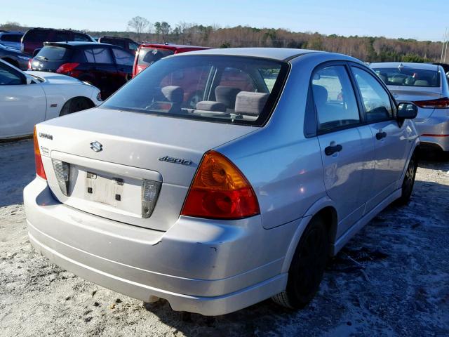 JS2RA41S335169325 - 2003 SUZUKI AERIO S SILVER photo 4