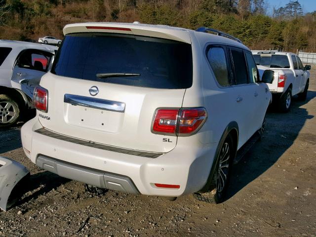 JN8AY2ND5JX002408 - 2018 NISSAN ARMADA SV WHITE photo 4