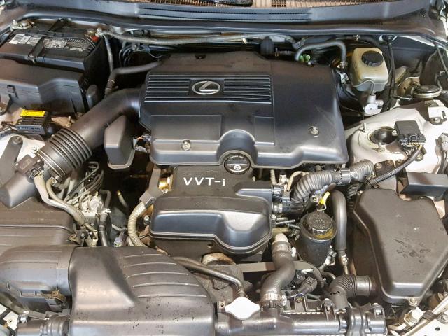 JTHBD192850099227 - 2005 LEXUS IS 300 SILVER photo 7