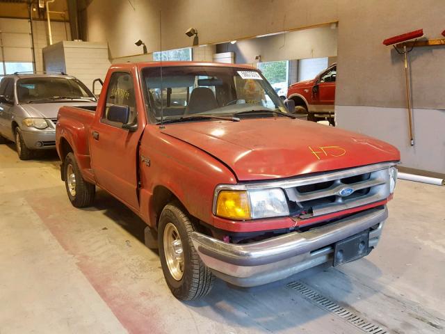 1FTCR10A0TPA81577 - 1996 FORD RANGER RED photo 1