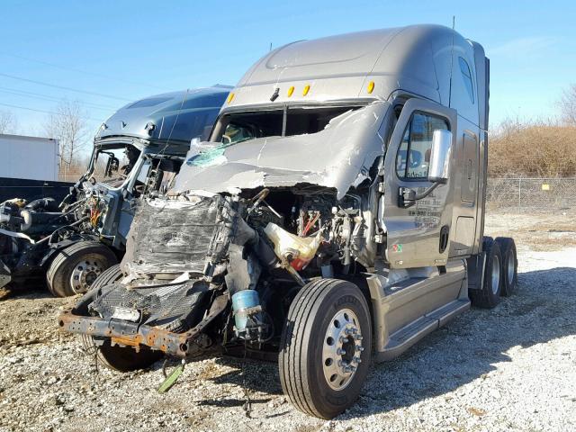 1FUJGLDR1CSBJ3650 - 2012 FREIGHTLINER CASCADIA 1 GRAY photo 2