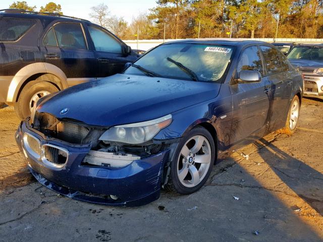 WBANA53595B862679 - 2005 BMW 525 I BLUE photo 2