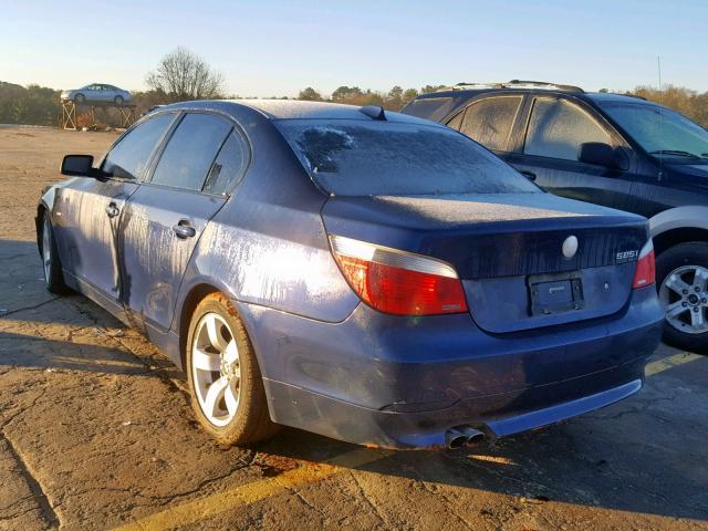 WBANA53595B862679 - 2005 BMW 525 I BLUE photo 3