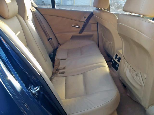 WBANA53595B862679 - 2005 BMW 525 I BLUE photo 6