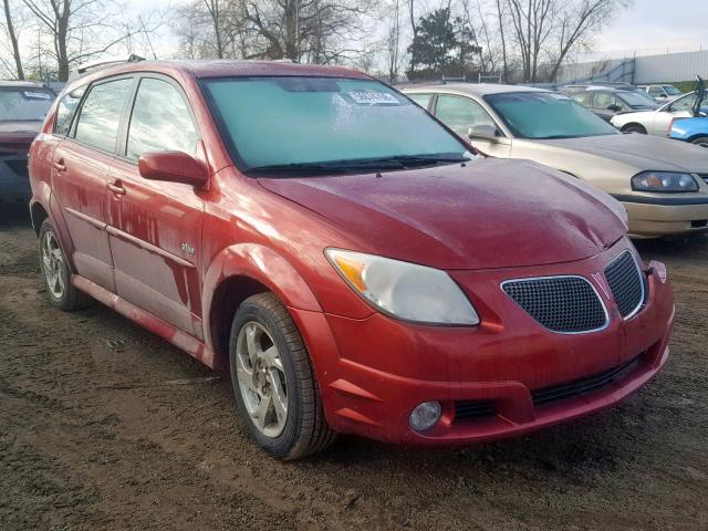 5Y2SM65866Z426794 - 2006 PONTIAC VIBE RED photo 1