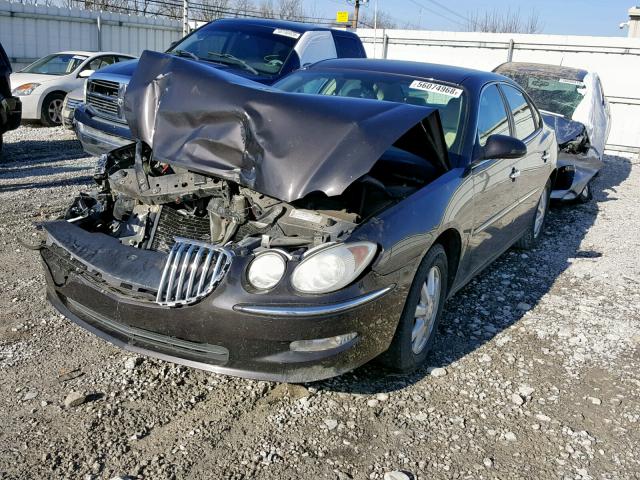 2G4WC582581379898 - 2008 BUICK LACROSSE C CHARCOAL photo 2