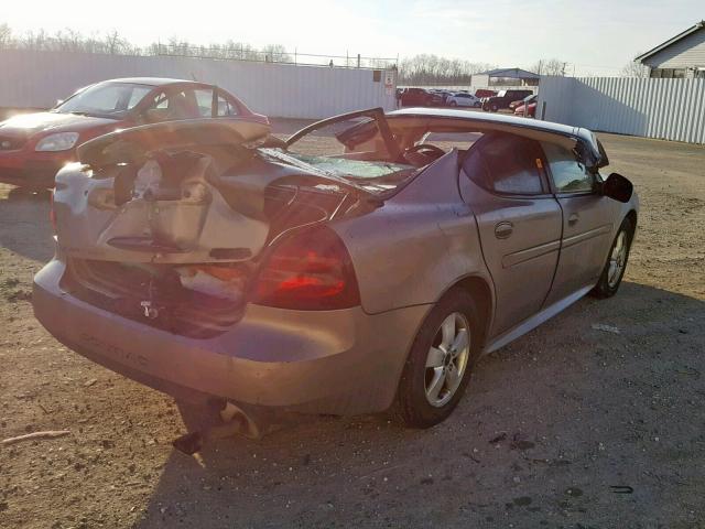2G2WP552361197101 - 2006 PONTIAC GRAND PRIX BROWN photo 4
