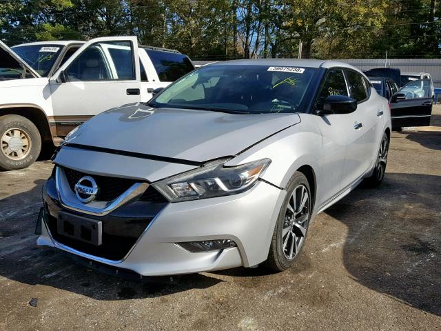 1N4AA6AP2GC385950 - 2016 NISSAN MAXIMA 3.5 SILVER photo 2