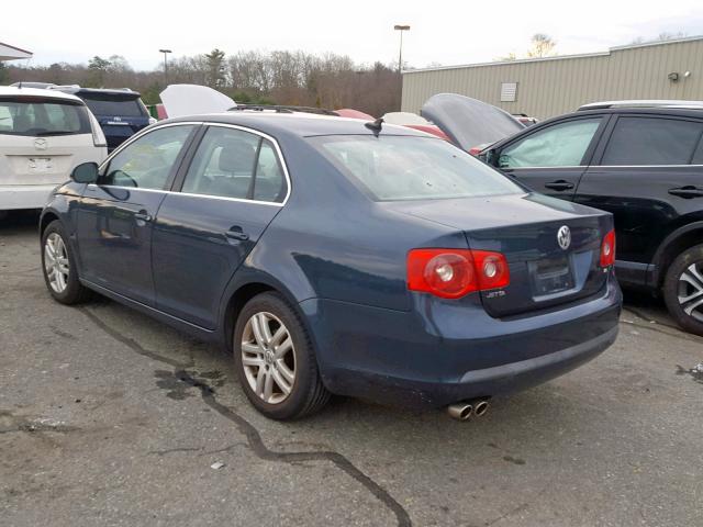 3VWSF71K77M099534 - 2007 VOLKSWAGEN JETTA 2.5 BLUE photo 3