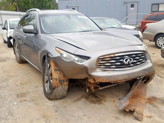 JNRAS18U49M101057 - 2009 INFINITI FX35 GOLD photo 1