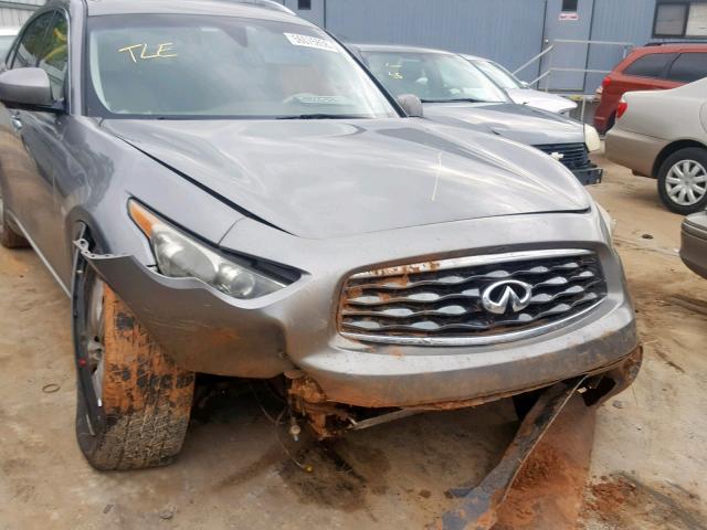 JNRAS18U49M101057 - 2009 INFINITI FX35 GOLD photo 9