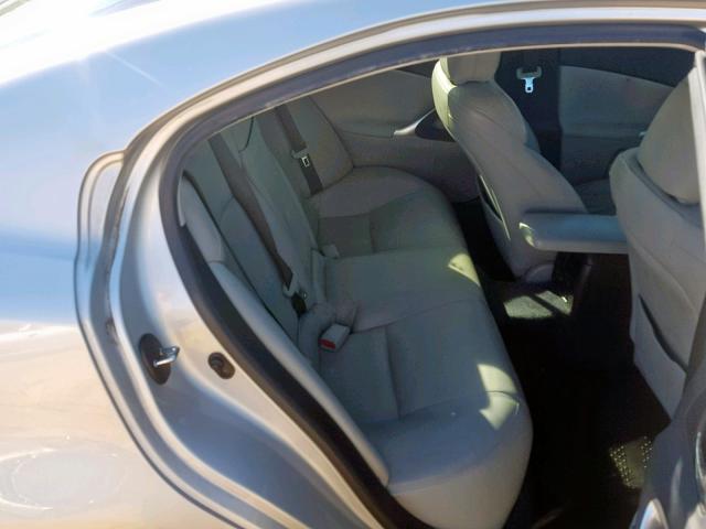 JTHBK262065012604 - 2006 LEXUS IS 250 SILVER photo 6