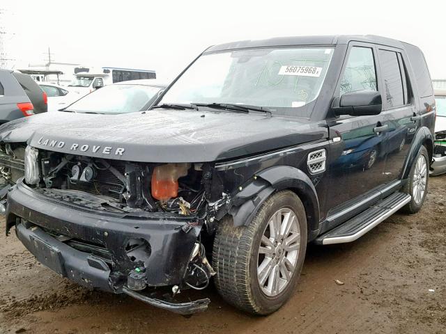 SALAK2D46AA525169 - 2010 LAND ROVER LR4 HSE LU BLACK photo 2