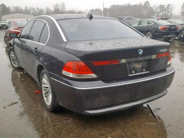 WBAGN63404DS46530 - 2004 BMW 745 LI BLACK photo 3