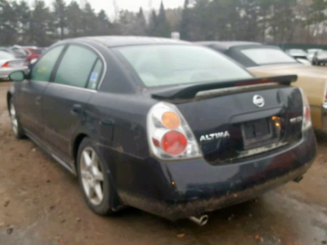 1N4BL11D53C167261 - 2003 NISSAN ALTIMA SE BLACK photo 3