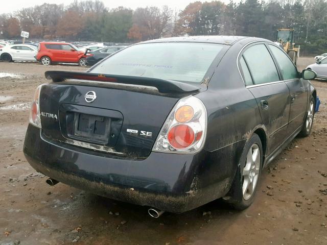 1N4BL11D53C167261 - 2003 NISSAN ALTIMA SE BLACK photo 4