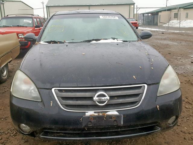 1N4BL11D53C167261 - 2003 NISSAN ALTIMA SE BLACK photo 9