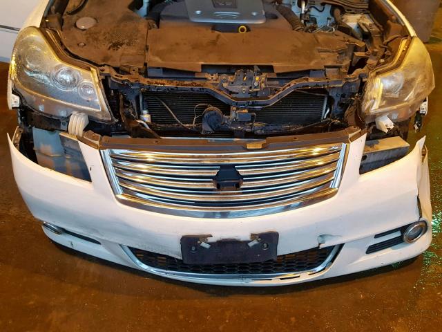 JN1CY0AR0AM961942 - 2010 INFINITI M35 BASE CREAM photo 9