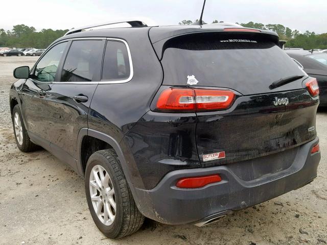 1C4PJLCS8HW650598 - 2017 JEEP CHEROKEE L BLACK photo 3