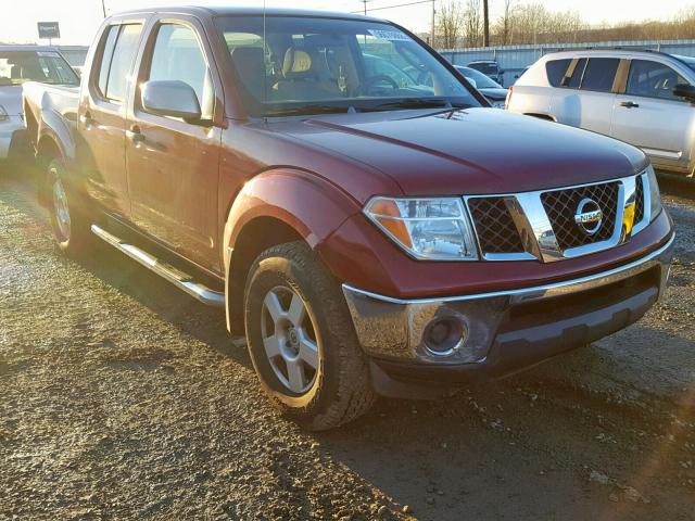 1N6AD07WX7C450103 - 2007 NISSAN FRONTIER C RED photo 1