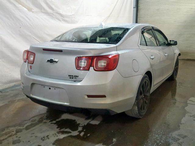 1G11H5SA5DF294684 - 2013 CHEVROLET MALIBU LTZ ვერცხლისფერი ფოტო 4