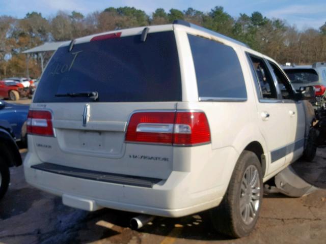 5LMFU27527LJ19391 - 2007 LINCOLN NAVIGATOR 白色 照片 4