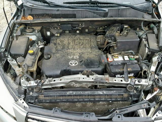 JTMBK31V876026691 - 2007 TOYOTA RAV4 LIMIT GREEN photo 7