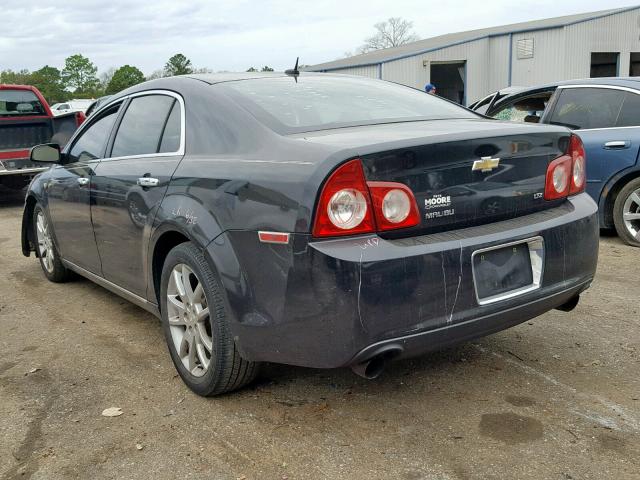 1G1ZK57778F228872 - 2008 CHEVROLET MALIBU LTZ შავი ფოტო 3