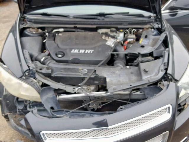 1G1ZK57778F228872 - 2008 CHEVROLET MALIBU LTZ შავი ფოტო 7