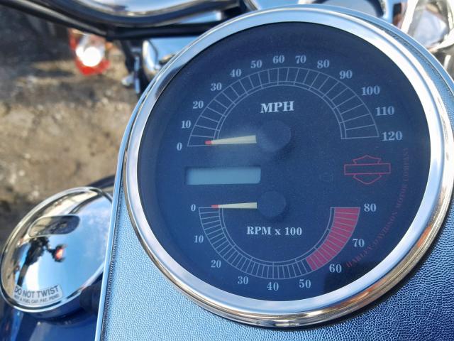 1HD1FBW153Y705086 - 2003 HARLEY-DAVIDSON FLHRI BLUE photo 8