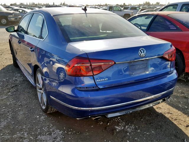1VWDT7A31HC050701 - 2017 VOLKSWAGEN PASSAT R-L 蓝色 照片 3