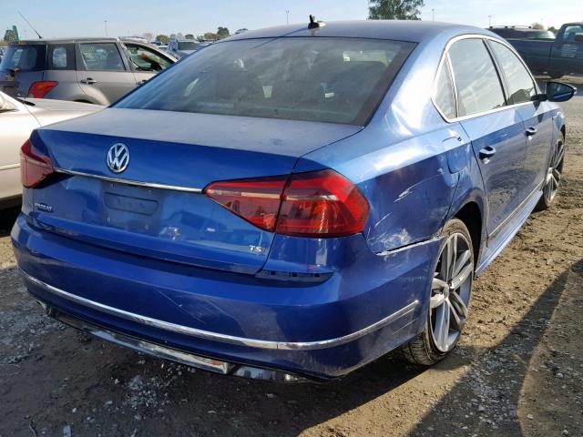 1VWDT7A31HC050701 - 2017 VOLKSWAGEN PASSAT R-L 蓝色 照片 4