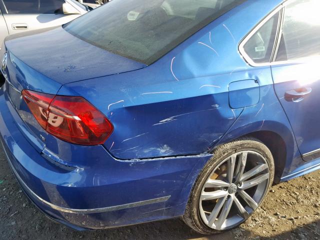 1VWDT7A31HC050701 - 2017 VOLKSWAGEN PASSAT R-L 蓝色 照片 9