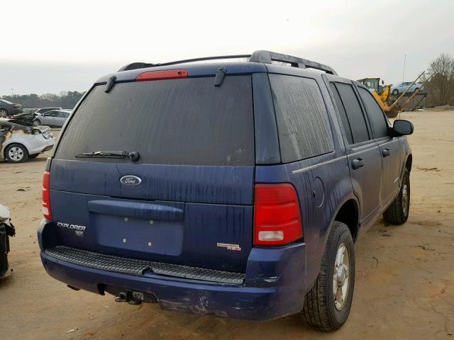 1FMZU63K95UA09058 - 2005 FORD EXPLORER X BLUE photo 4