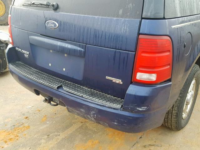 1FMZU63K95UA09058 - 2005 FORD EXPLORER X BLUE photo 9